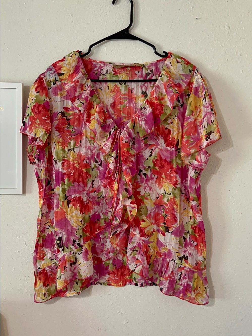 Notations women’s floral blouse